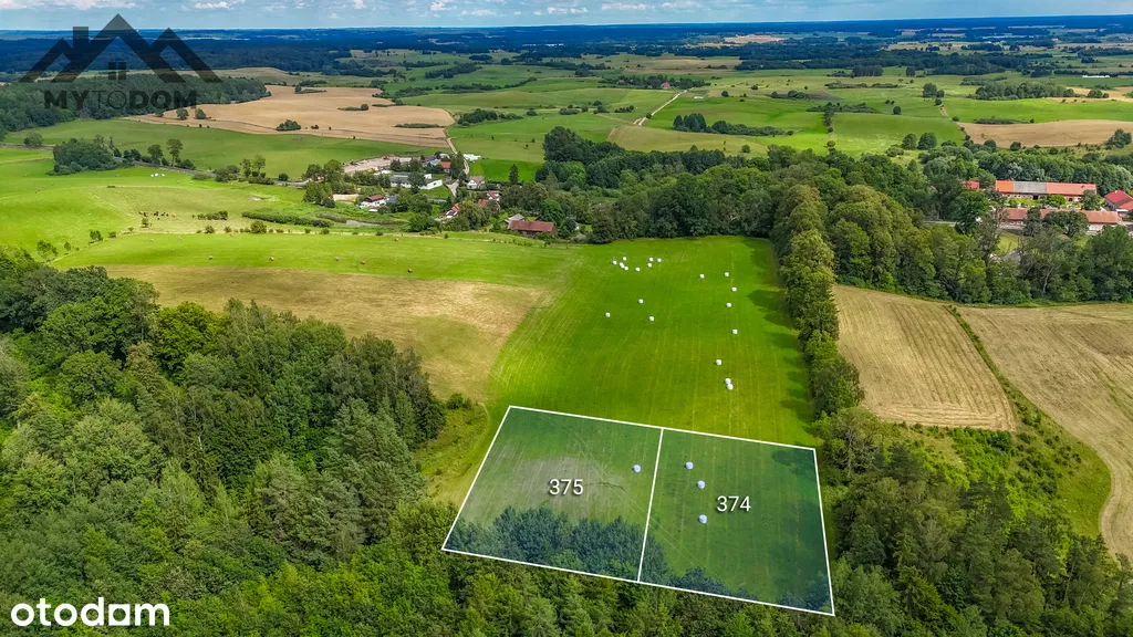 Kobułty-Z niepowtarzalną panoramą ze wzgórza