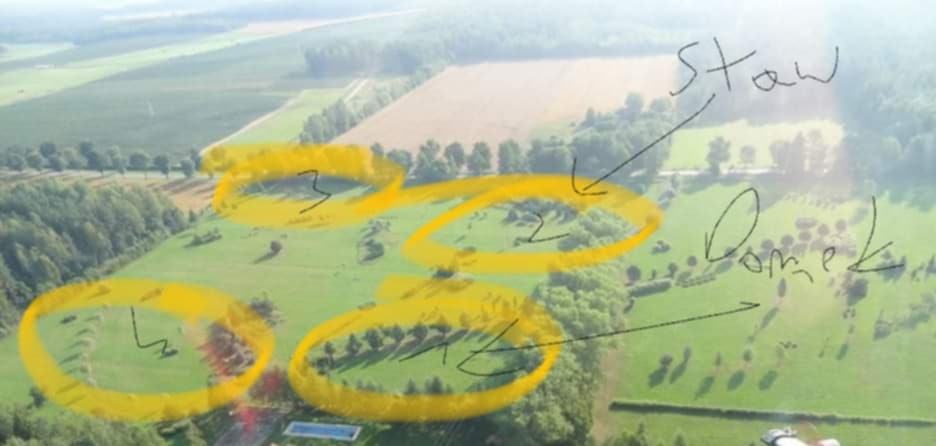 5 x 3300m2 działki w parku